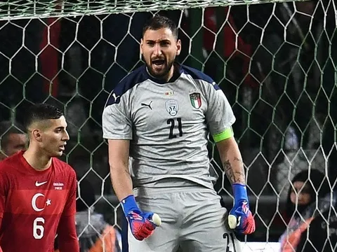 Donnarumma mắc sai lầm trong chiến thắng của tuyển Italy