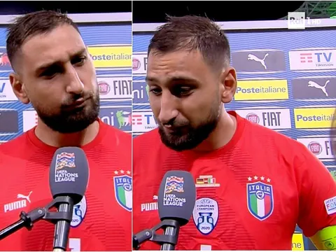 Donnarumma nổi đóa với nữ phóng viên