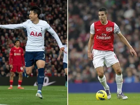 Đốt lưới Liverpool, Son Heung-min cân bằng thành tích với Van Persie