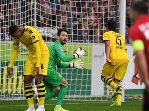 Đốt lưới nhà phút 89, Dortmund mất điểm đầy cay đắng