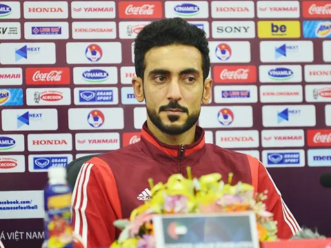 Hậu vệ ĐT UAE gửi lời chúc may mắn tới ĐT Việt Nam