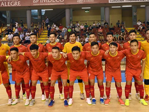 ĐT Futsal Việt Nam chốt 16 cầu thủ dự VCK World Cup 2021