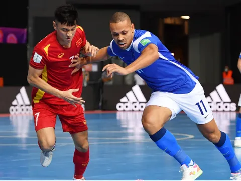 ĐT Việt Nam thất thủ trước Brazil ở trận mở màn World Cup 2021