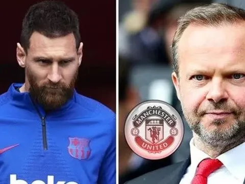 Được khuyên mua Messi, và đây là phản ứng của Ed Woodward