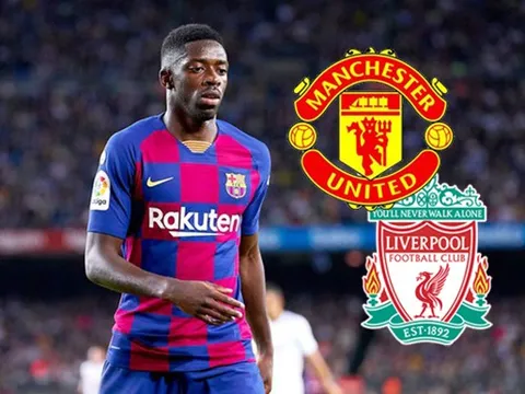 Được Man Utd và Liverpool "thả thính", Dembele đã có câu trả lời