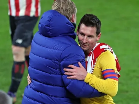 Koeman vẫn không thể tin Messi đã rời Barca