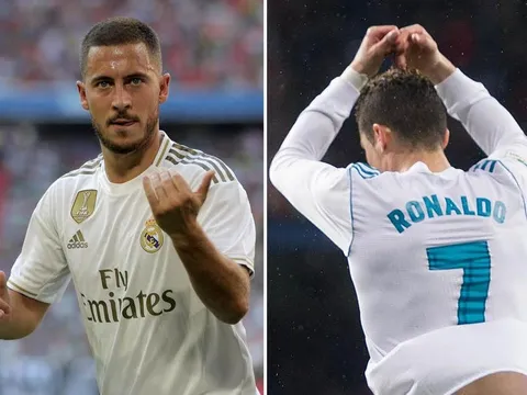 Eden Hazard và "cơn ác mộng" mang tên Cristiano Ronaldo
