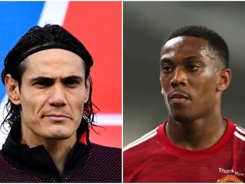 Cavani chỉ bí quyết giúp bộ đôi Martial - Greenwood thăng hoa