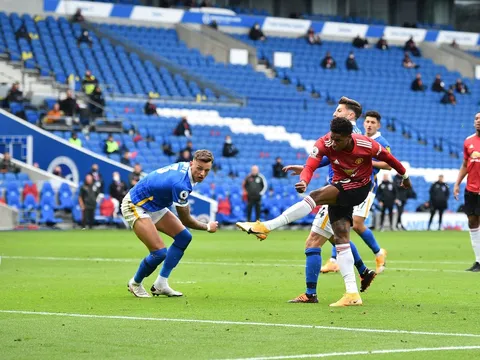 Marcus Rashford đi vào lịch sử Man Utd với cột mốc 10000 bàn thắng
