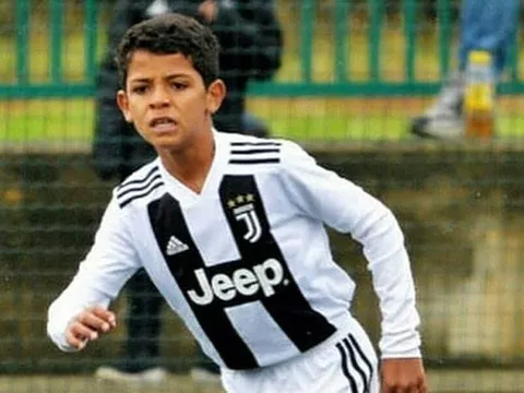 Thống kê gây choáng của Cristiano Ronaldo Jr ở đội trẻ Juventus
