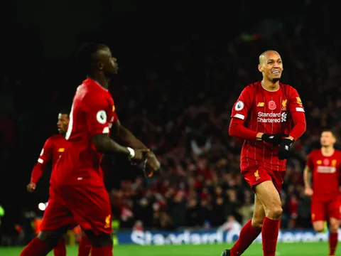 Sadio Mane tiếp tục 'ăn hôi' sau khi đồng đội ghi bàn