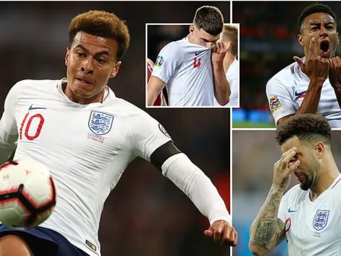 10 cầu thủ trong danh sách "báo động đỏ" của tuyển Anh