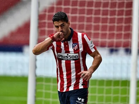 Suarez lập cú đúp cho Atletico, HLV Simeone không tiếc lời khen ngợi
