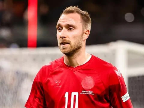 Eriksen và đồng đội sẽ mặc mẫu áo độc nhất vô nhị ở World Cup