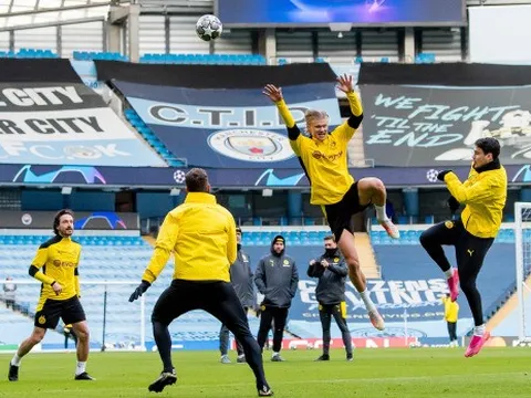 Vừa tới Manchester, Haaland thốt lên 1 câu khiến "Gã khổng lồ" sướng rơn