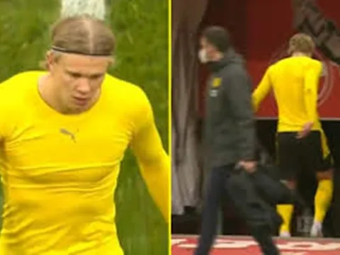 Ném áo đấu Dortmund vì quá bực, Erling Haaland phá vỡ im lặng
