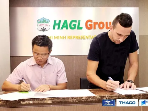 CHÍNH THỨC: HAGL tậu tân binh đầu tiên cho V-League 2020