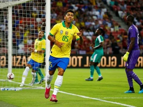 Firmino ghi bàn đẹp mắt vào lưới Senegal