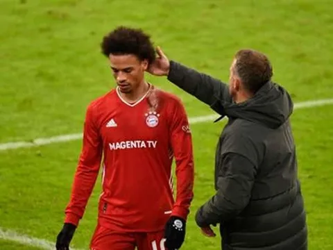 Thay Sane ngay sau 36 phút, Flick nói luôn 1 lời