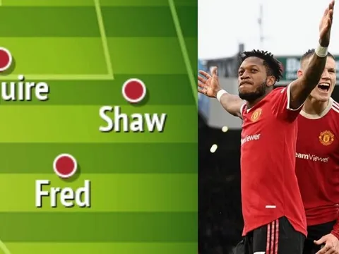 Fred sẽ giúp cho Man Utd có đội hình thiện chiến hoàn toàn mới?