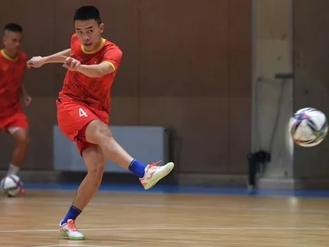 Tuyển futsal Việt Nam thắng trận đầu tại Thái Lan