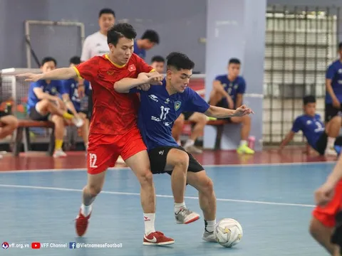 Tham dự Giải Futsal Đông Nam Á 2022, tuyển Futsal Việt Nam chuẩn bị cho SEA Games 31