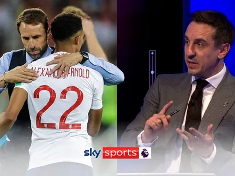 Gary Neville hối hận vì không hát quốc ca ở EURO 1996