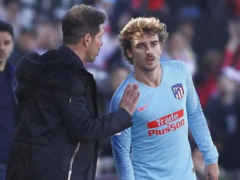 Gã khổng lồ Châu Âu gây sốc, quyết tâm cuỗm luôn cả HLV Simeone và Antoine Griezmann