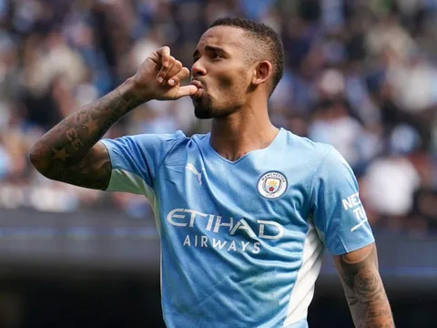 Tới Arsenal, Gabriel Jesus khoác số áo trong mơ