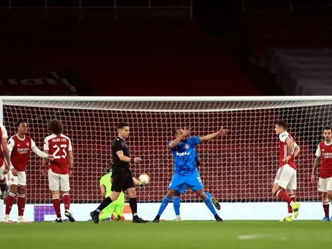 Thua Olympiacos, 3 ngôi sao Arsenal để lại hình ảnh 'nhói lòng'