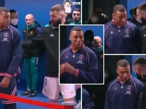 Gặp trong đường hầm, Mbappe tố Benzema nói xạo