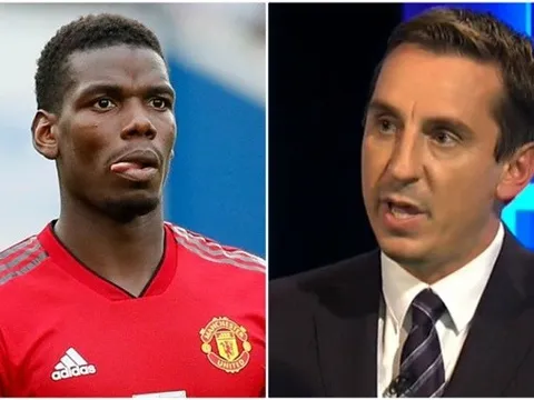 Gary Neville đưa ra dự đoán về tương lai của Pogba tại Man Utd