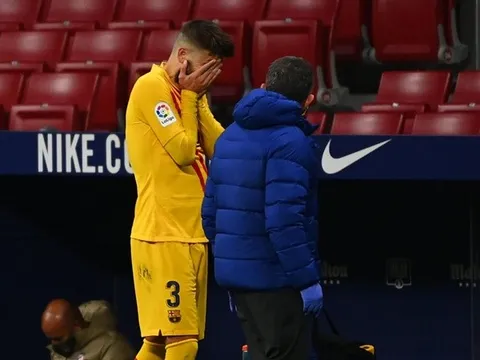 Barca đón 'giông bão', trụ cột hàng thủ nguy cơ nghỉ 6 tháng