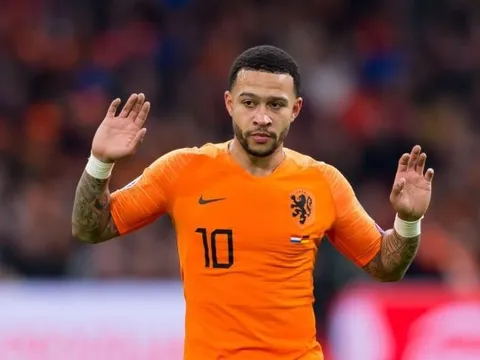 Depay chấn thương, không thể ra sân cho Hà Lan