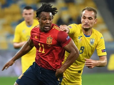 CHOÁNG! Tung 21 cú sút, Tây Ban Nha vẫn "ôm hận" trước Ukraine