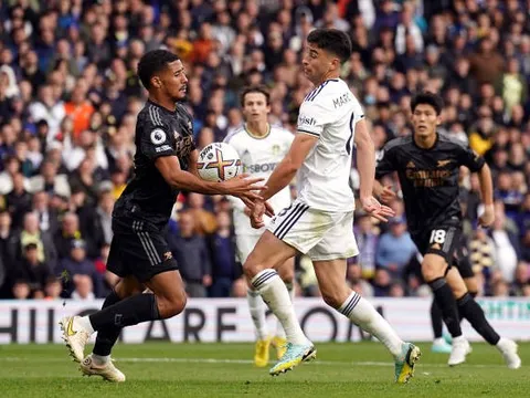 "Saliba đã được cảnh báo"