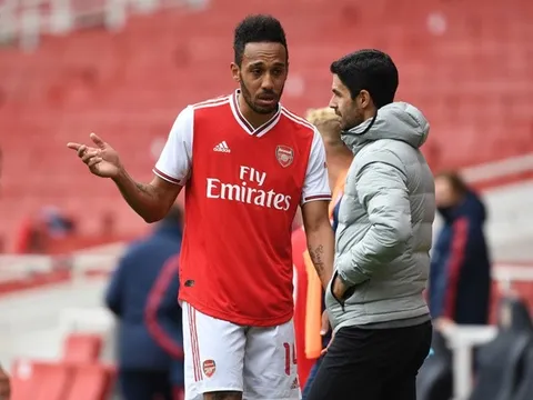 Vi phạm kỷ luật, Arteta định đoạt cơ hội ra sân của Aubameyang