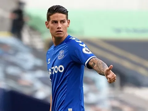 Có James Rodriguez, Everton thẳng tay loại bỏ 10 ngôi sao