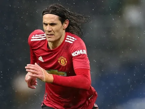 XONG! Solskjaer định đoạt tương lai của Edinson Cavani