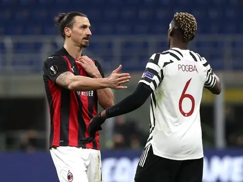 Ibrahimovic thẳng thắn chia sẻ về Paul Pogba sau trận thua Man Utd
