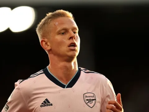 Arsenal đón cú sốc lớn từ Zinchenko