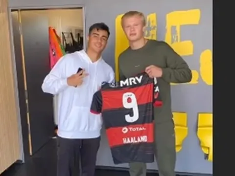 "Gián điệp" thân thiết với Haaland, Real Madrid ôm mộng sở hữu "bom tấn"