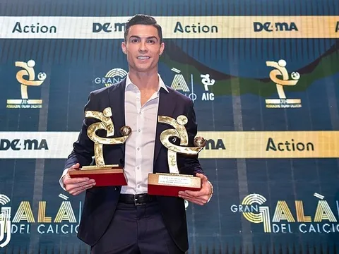 Giành cú đúp danh hiệu, Ronaldo vẫn chào thua Lionel Messi!