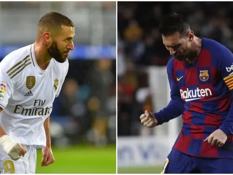 Giúp Real huỷ diệt Eibar, Benzema vượt mặt Messi