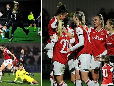 Gỡ gạc cho London, Arsenal hủy diệt đối thủ 8-0 ở Champions League