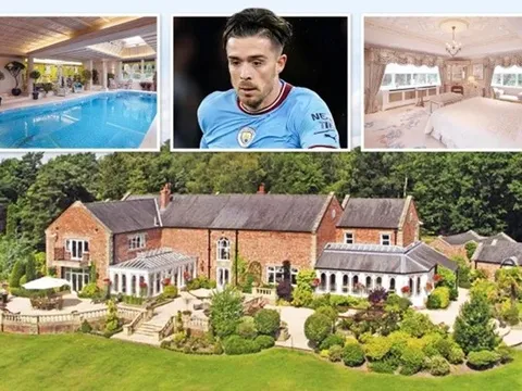 Grealish tậu dinh thự 6 triệu bảng lớn hơn cả Etihad
