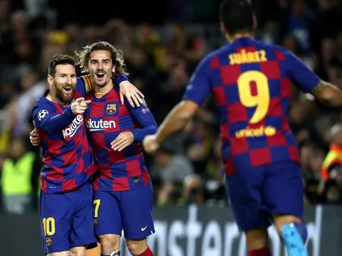 Griezmann lại gây sốc với phát ngôn về Atletico, Messi và Suarez