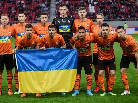 Shakhtar Donetsk lần đầu ra sân kể từ khi Ukraine bị Nga xâm lược
