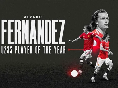 Alvaro Fernandez - Cầu thủ trẻ xuất sắc nhất M.U mùa này
