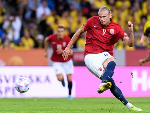 Haaland dẫn đầu danh sách ghi bàn ở Nations League 2022